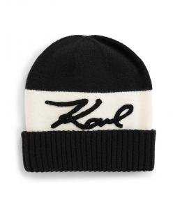  Karl Lagerfeld dámská zimní čepice RUGBY  | univerzální