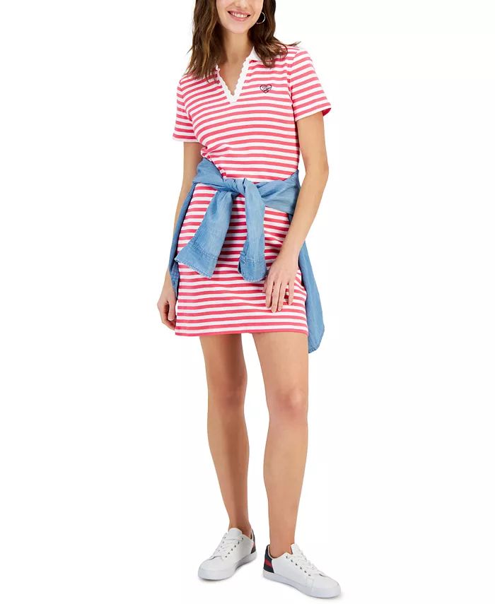 Tommy Hilfiger dámské šaty Striped Polo