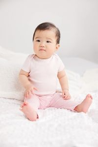 Calvin Klein bodýčko pro holčičku, miminko z organické bavlny