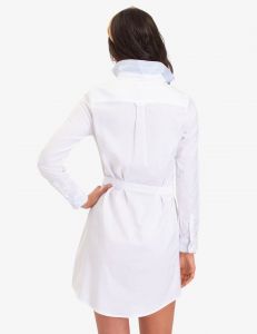 U.S. Polo Assn. dámské šaty SOLID OXFORD DRESS