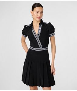 KARL LAGERFELD dámské šaty PLEATED  | XS, S, M, L